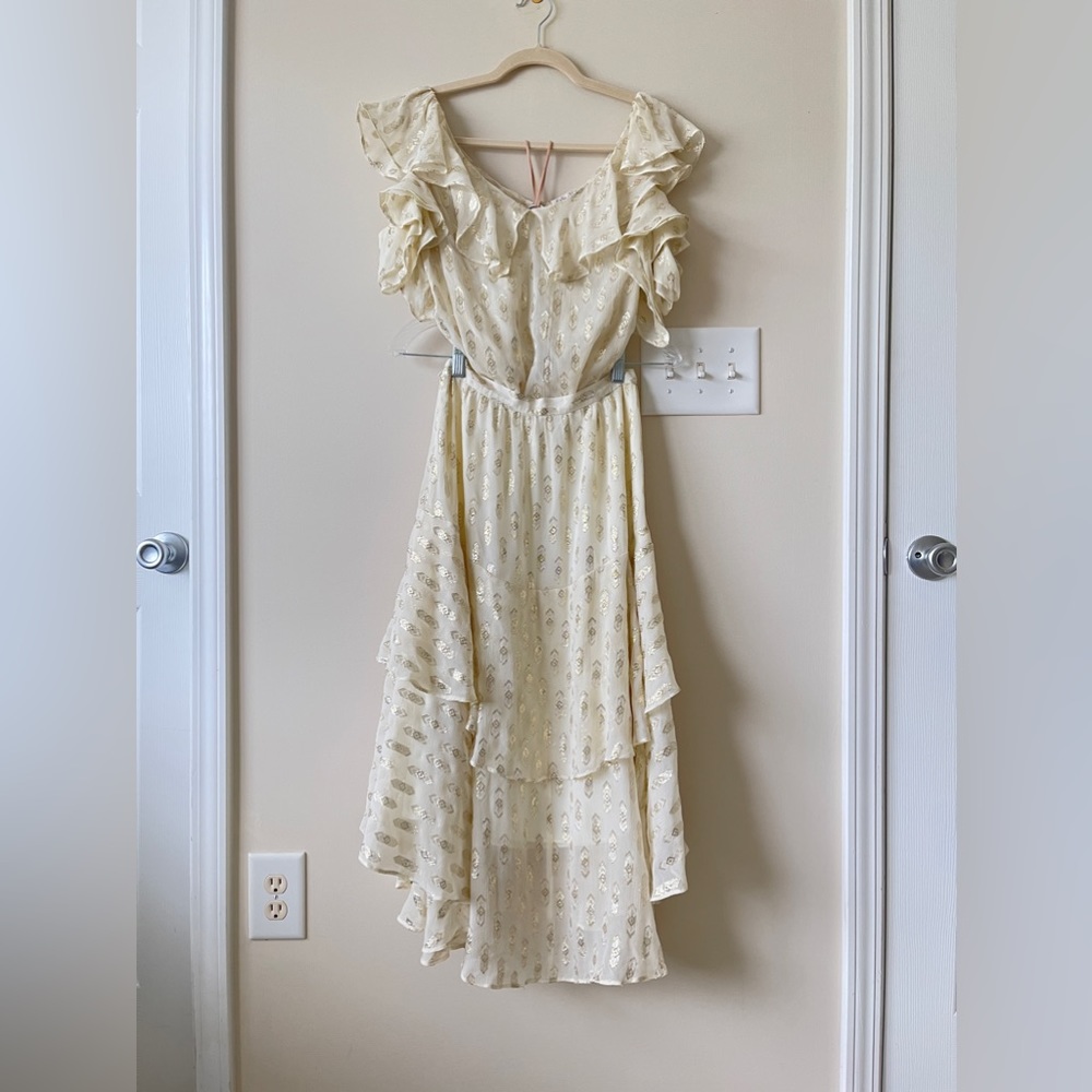 LoveShackFancy Silk Skirt Set